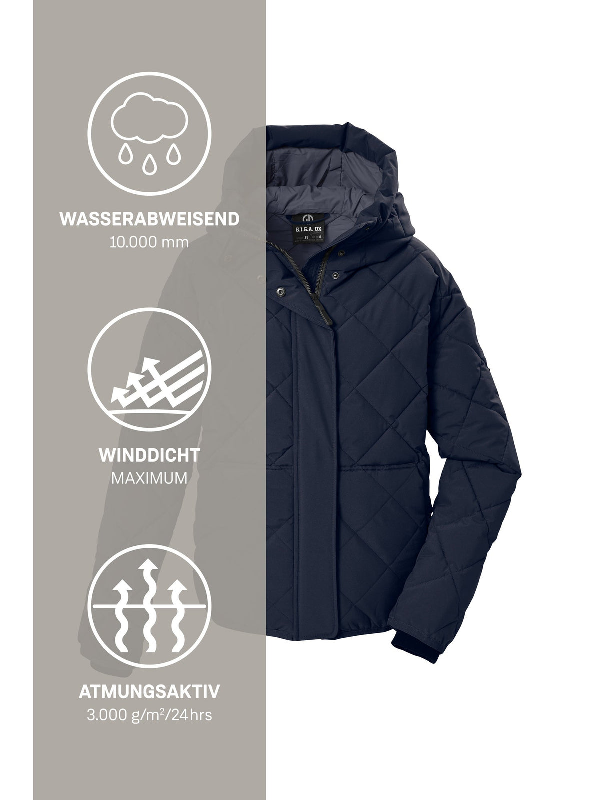 Women's Quilted jacket GW 27 WMN QLTD JCKT