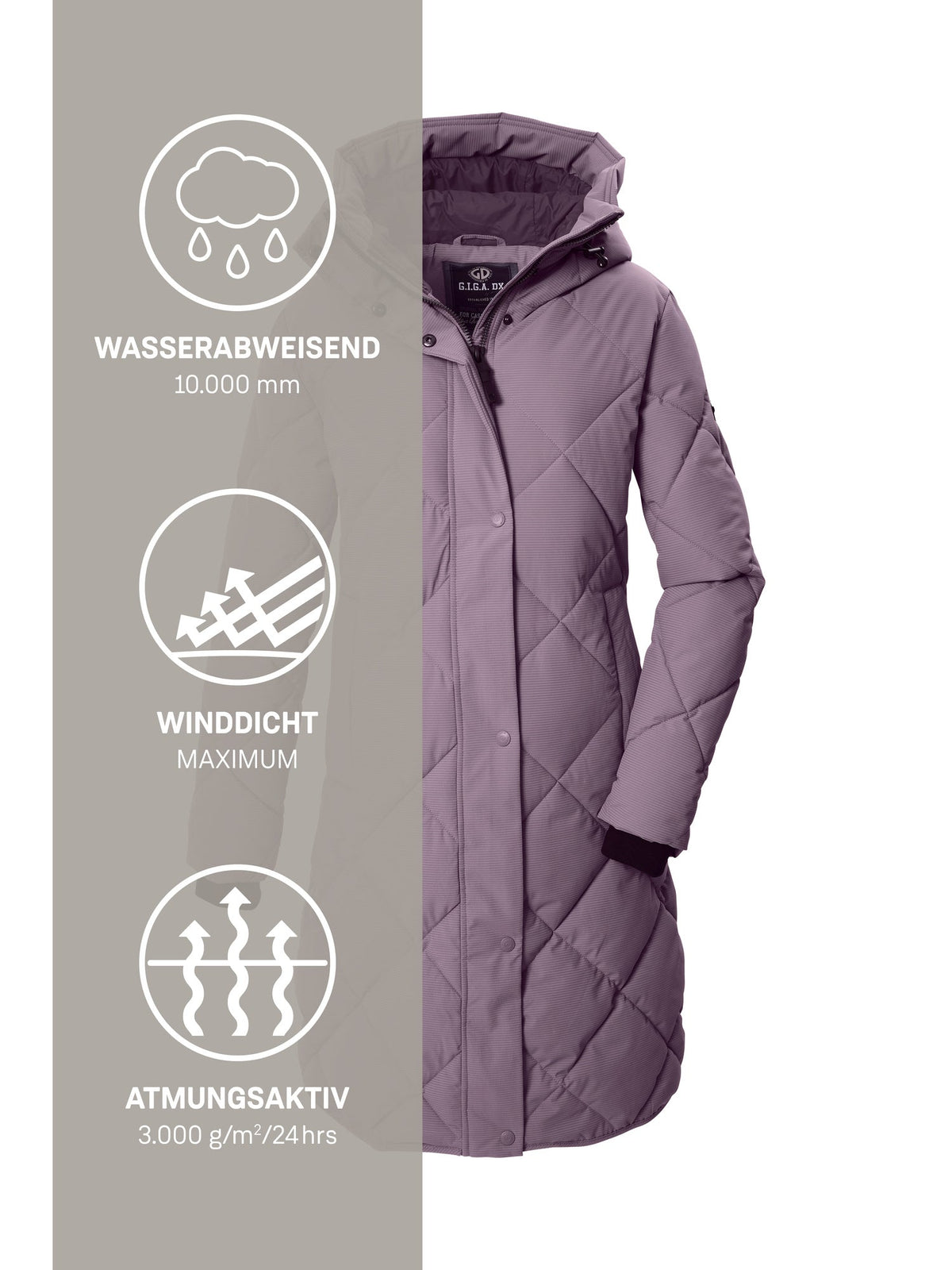 Women's Quilted coat GW 29 WMN QLTD CT