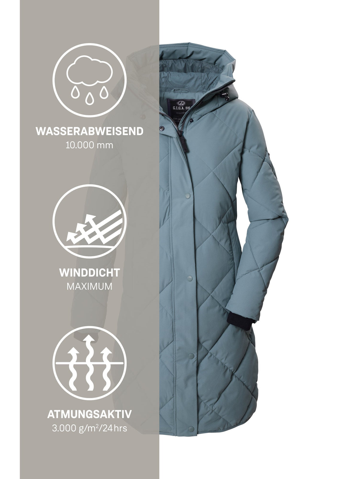 Women's Quilted coat GW 29 WMN QLTD CT