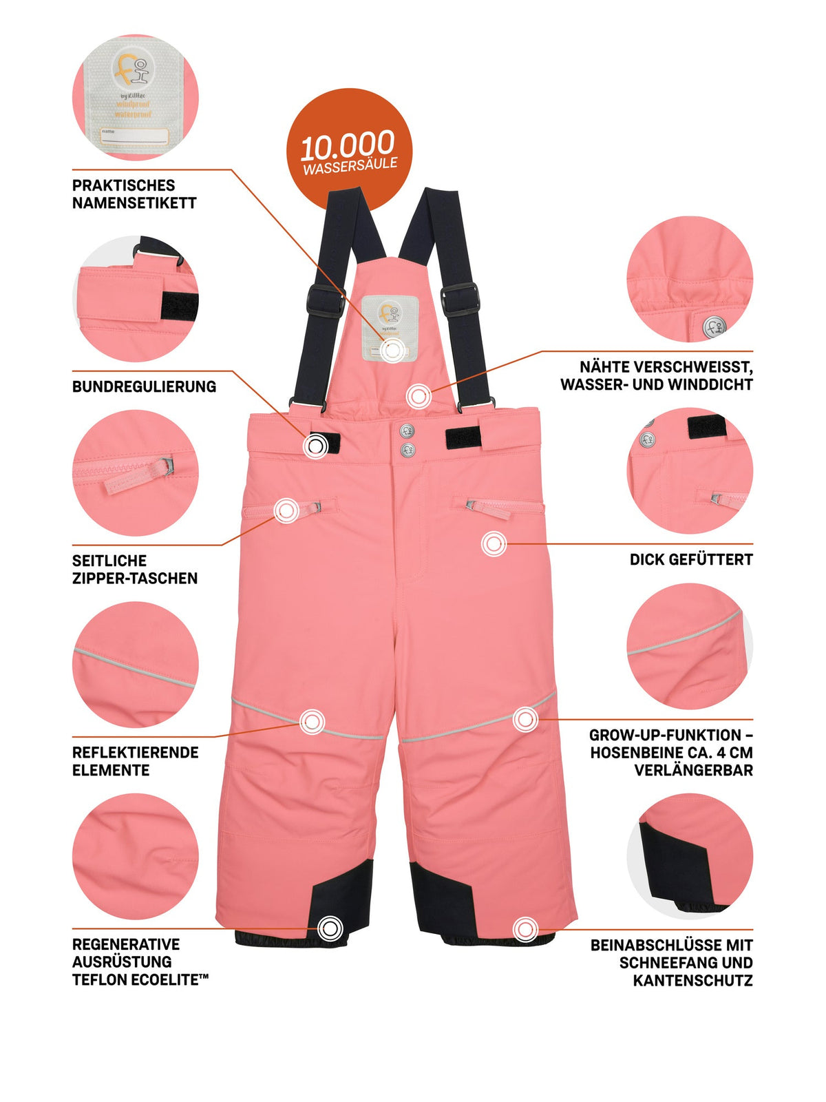 Mini Ski pants FISW 28 MNS SKI PNTS