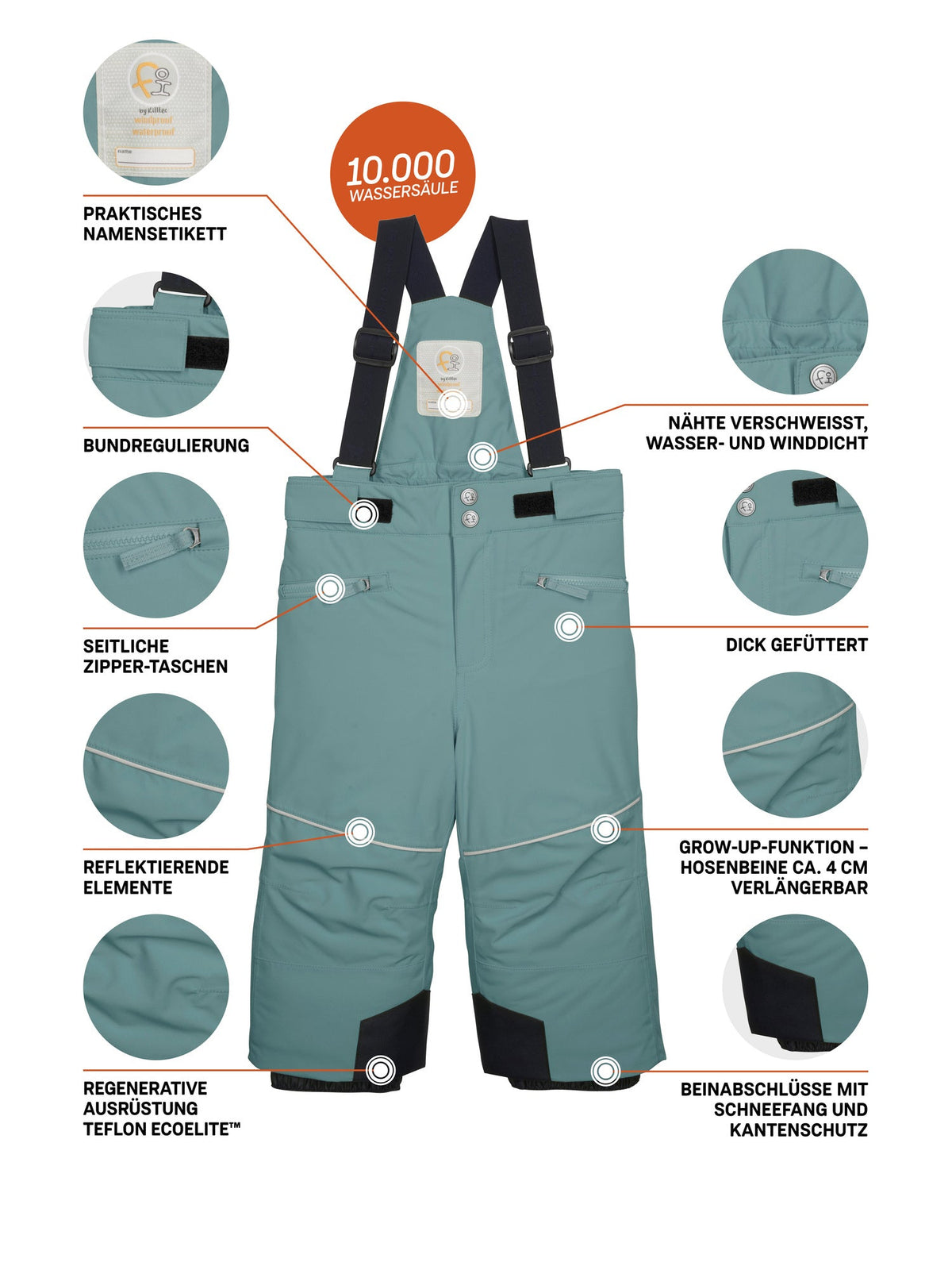 Mini Ski pants FISW 28 MNS SKI PNTS
