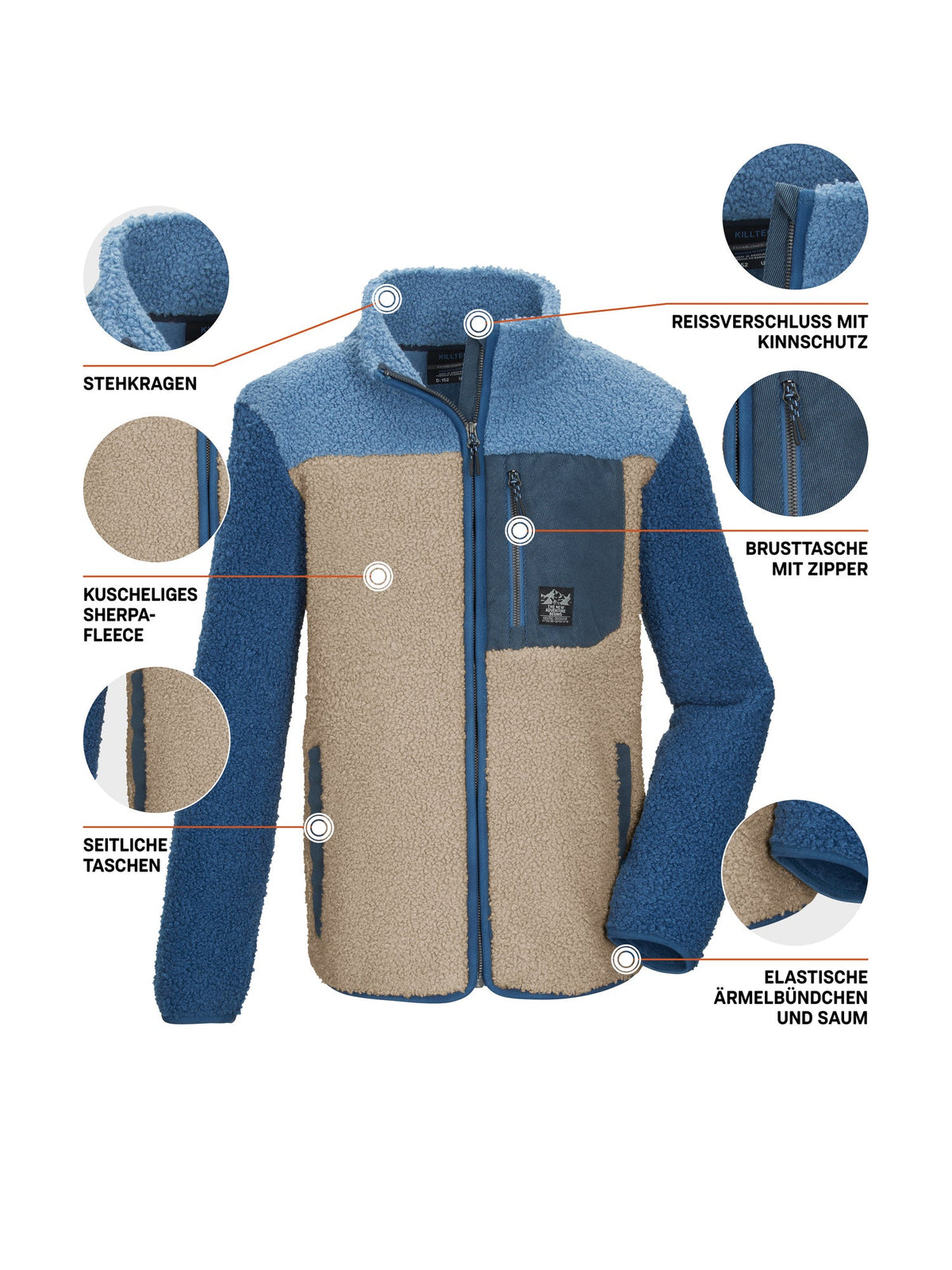 Boy's Fleece jacket KOW 143 BYS FLC JCKT