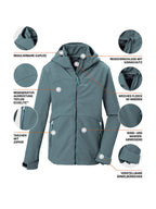 Boy's Softshell jacket KOW 176 BYS SFTSHLL JCKT