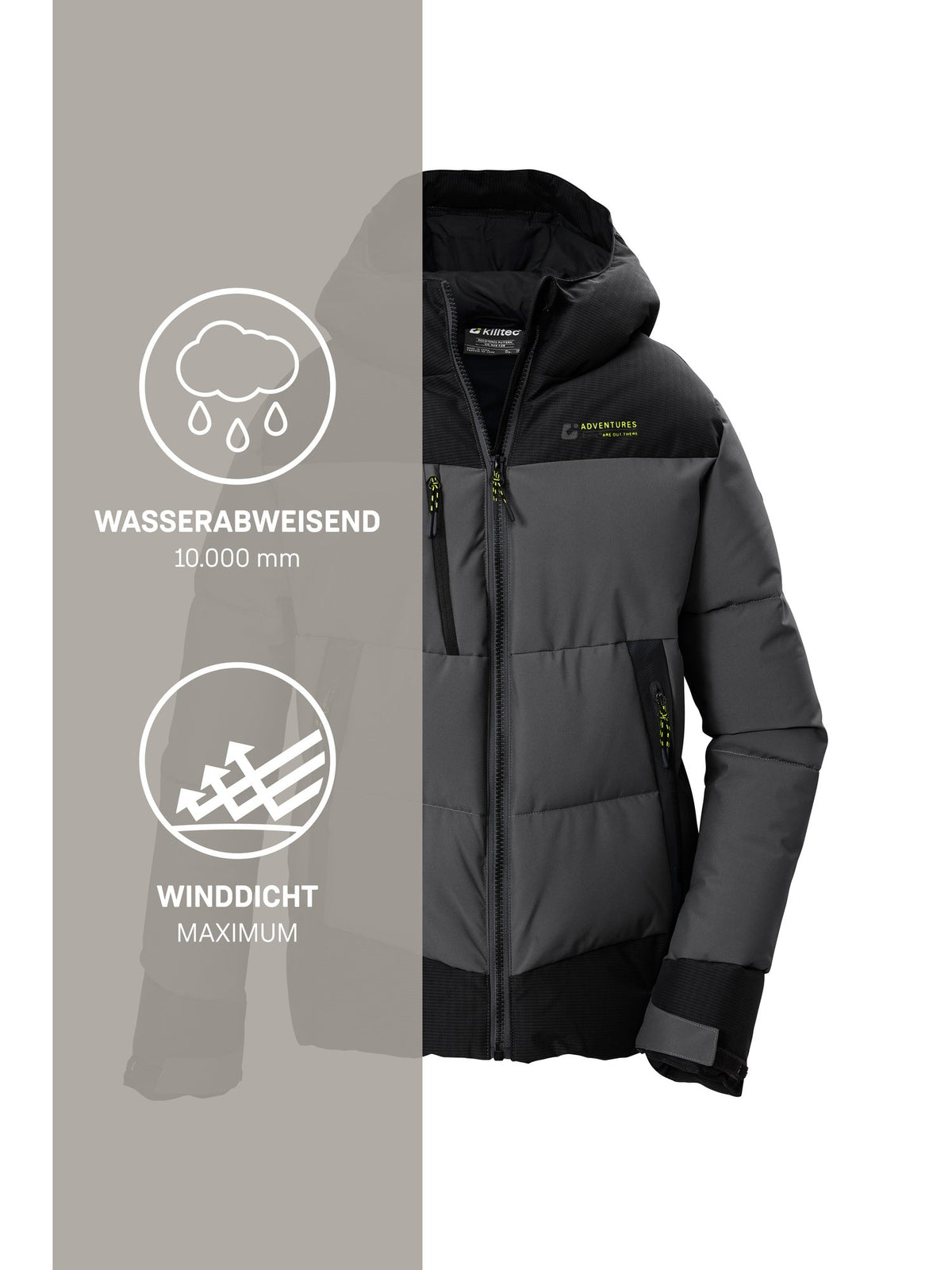 Boy's Quilted jacket KOW 182 BYS QLTD JCKT