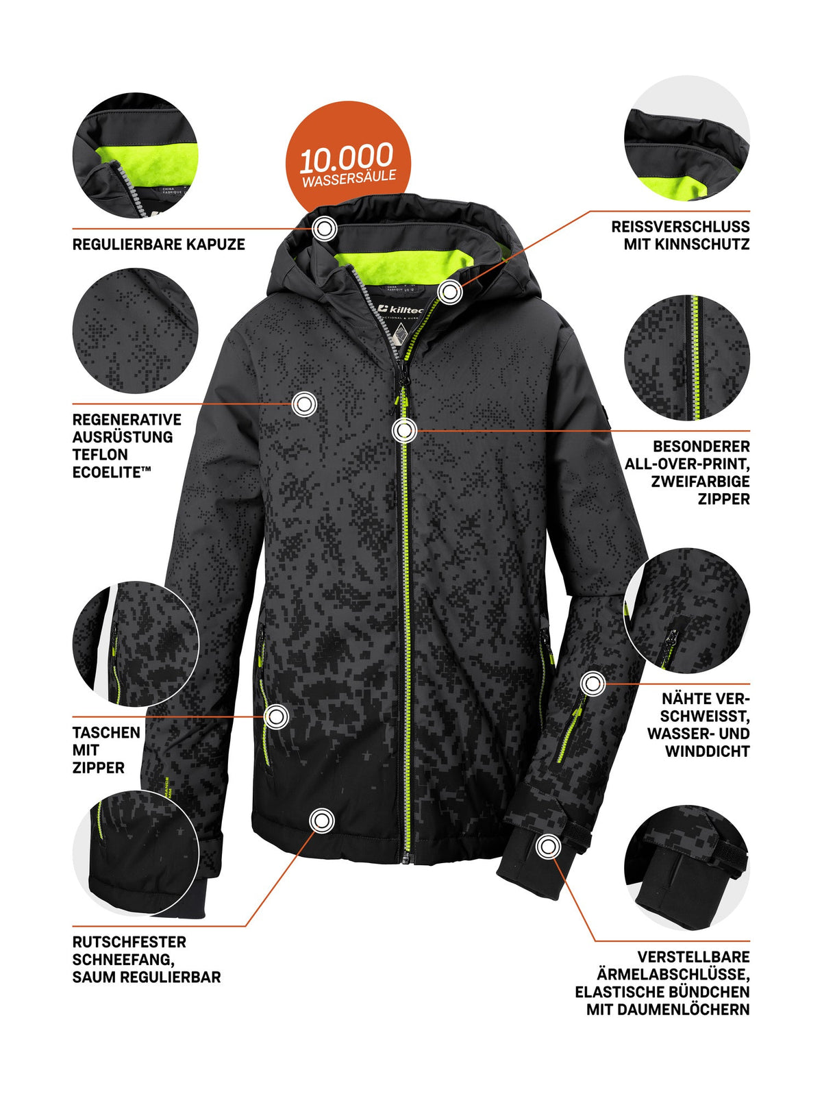 Boy's Ski jacket KSW 204 BYS SKI JCKT
