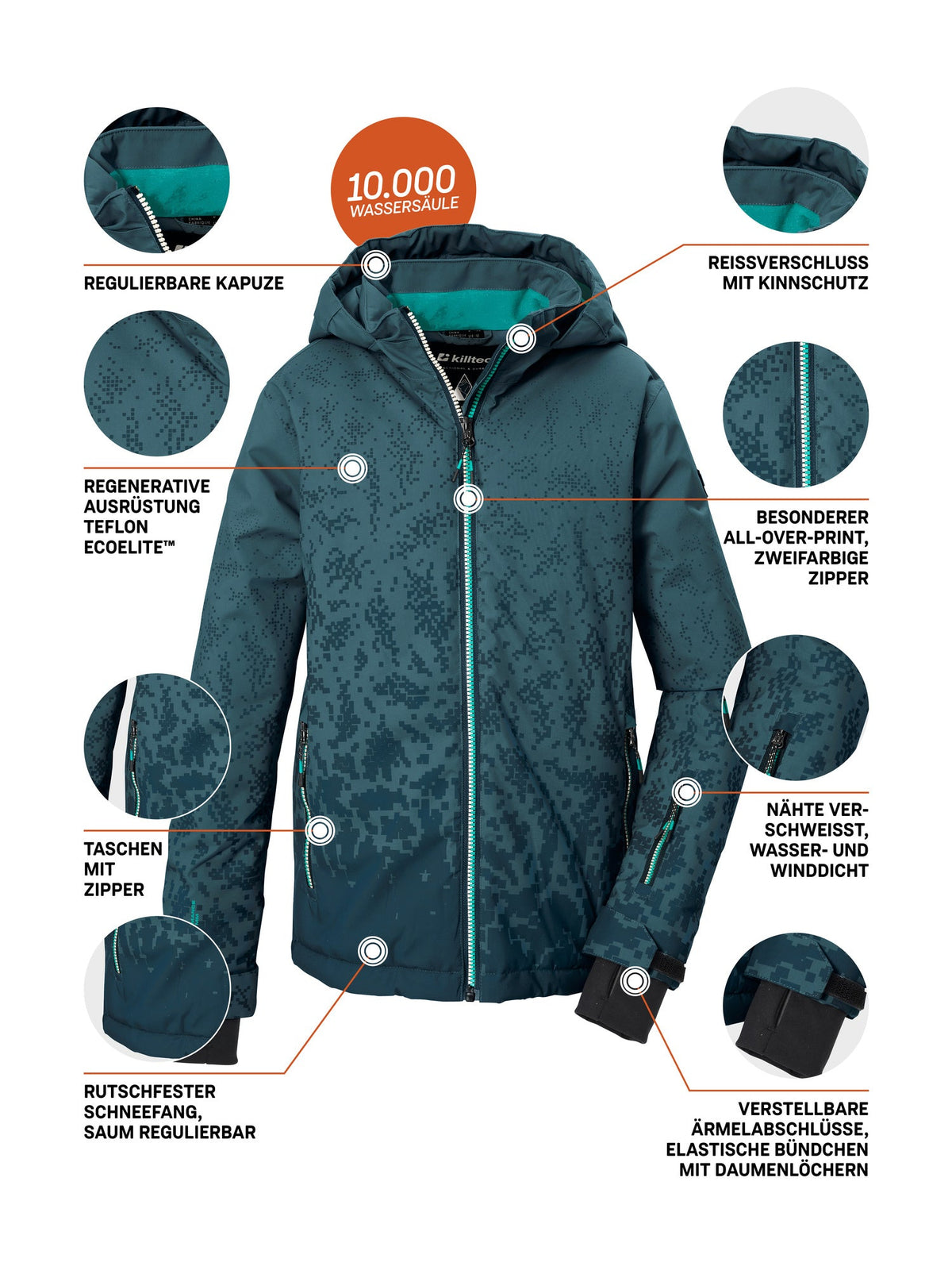 Boy's Ski jacket KSW 204 BYS SKI JCKT
