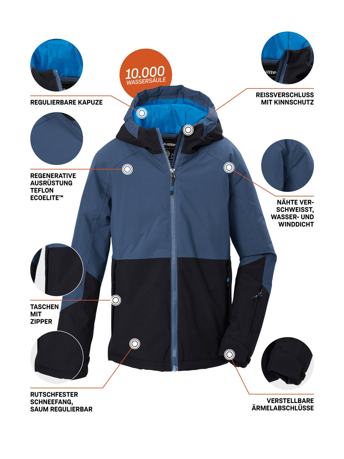 Boy's Ski jacket KSW 205 BYS SKI JCKT