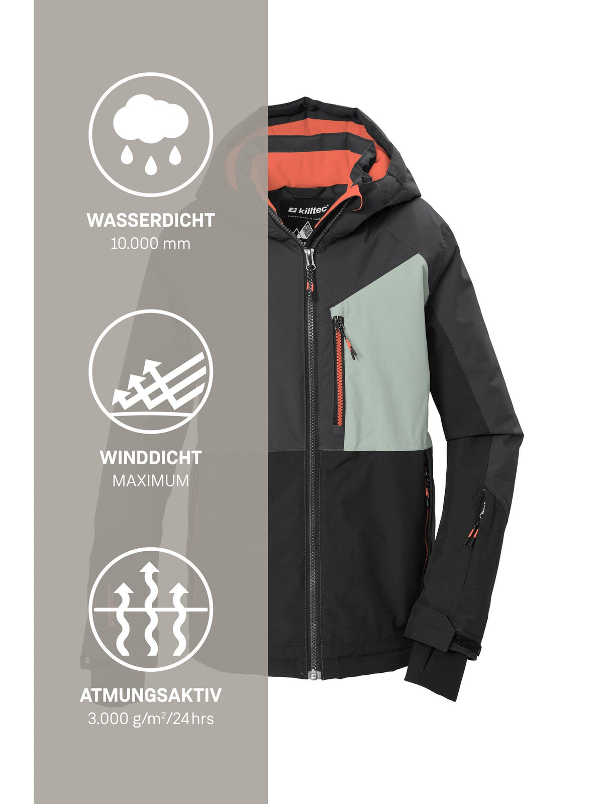 Boy's Ski jacket KSW 206 BYS SKI JCKT