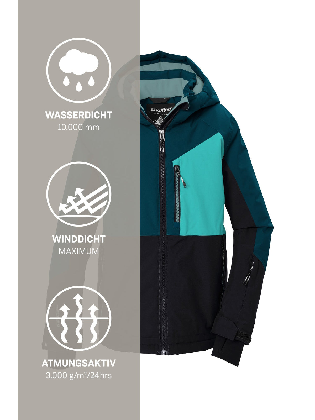 Boy's Ski jacket KSW 206 BYS SKI JCKT