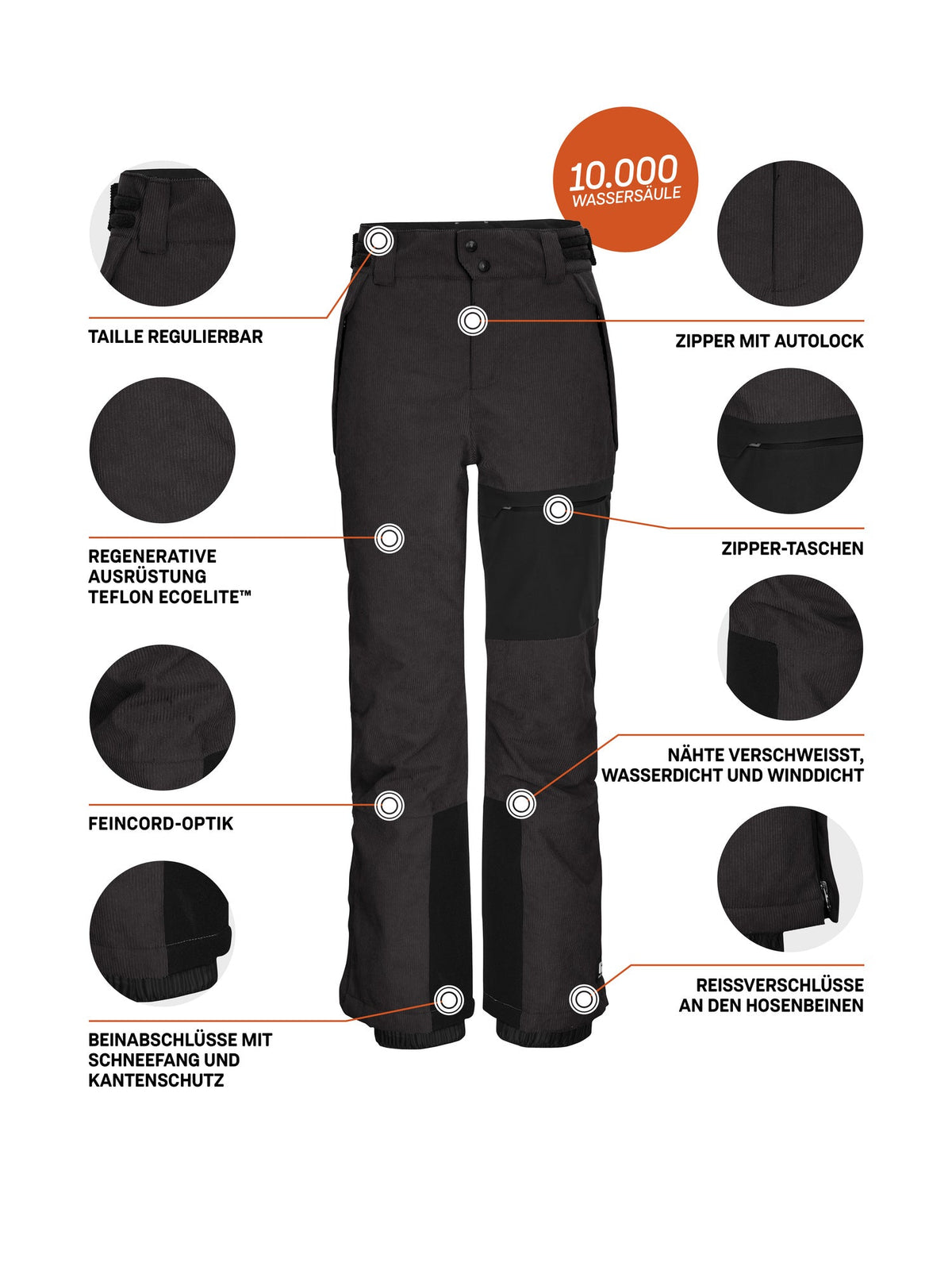 Boy's Ski pants KSW 207 BYS SKI PNTS