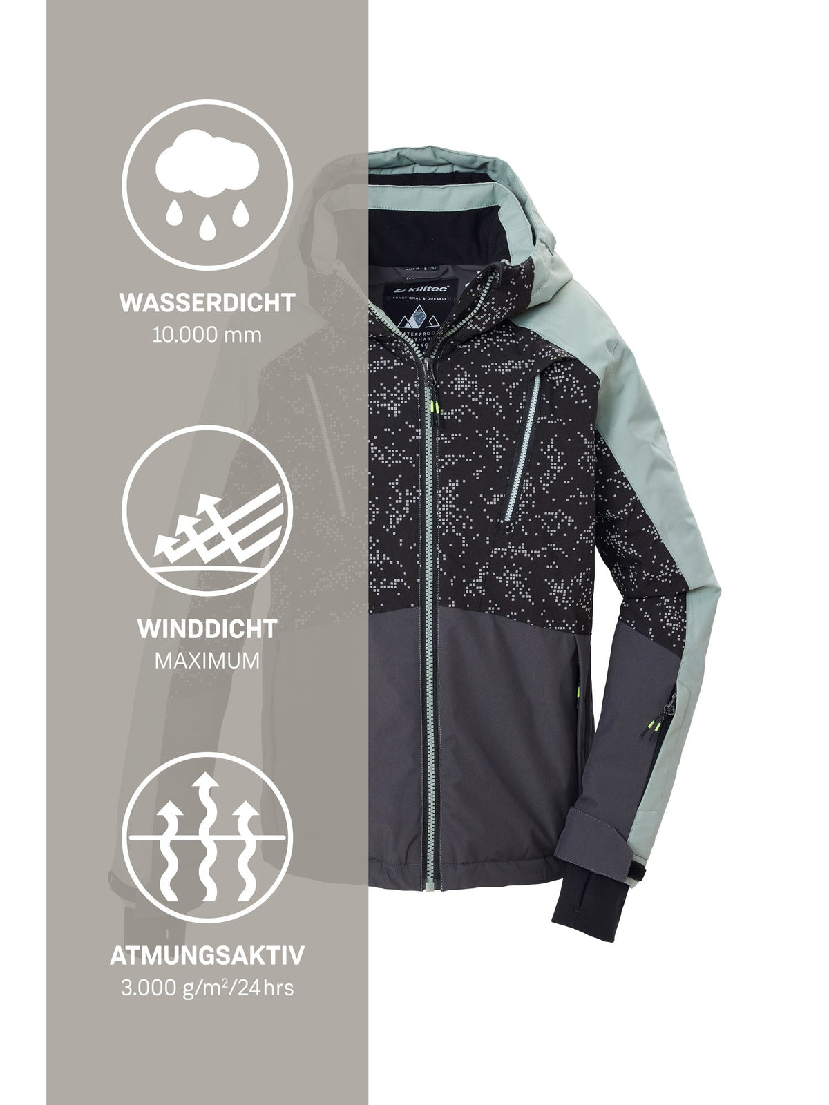 Boy's Ski jacket KSW 208 BYS SKI JCKT