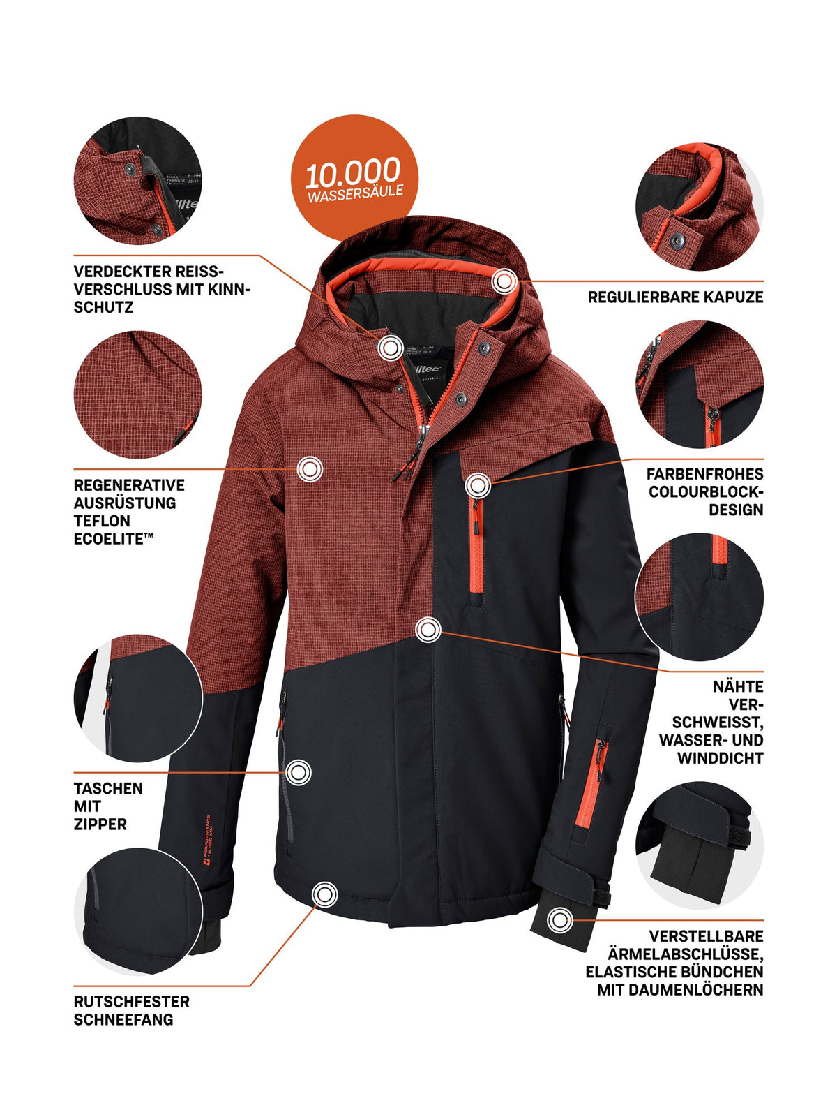 Boy's Ski jacket KSW 211 BYS SKI JCKT