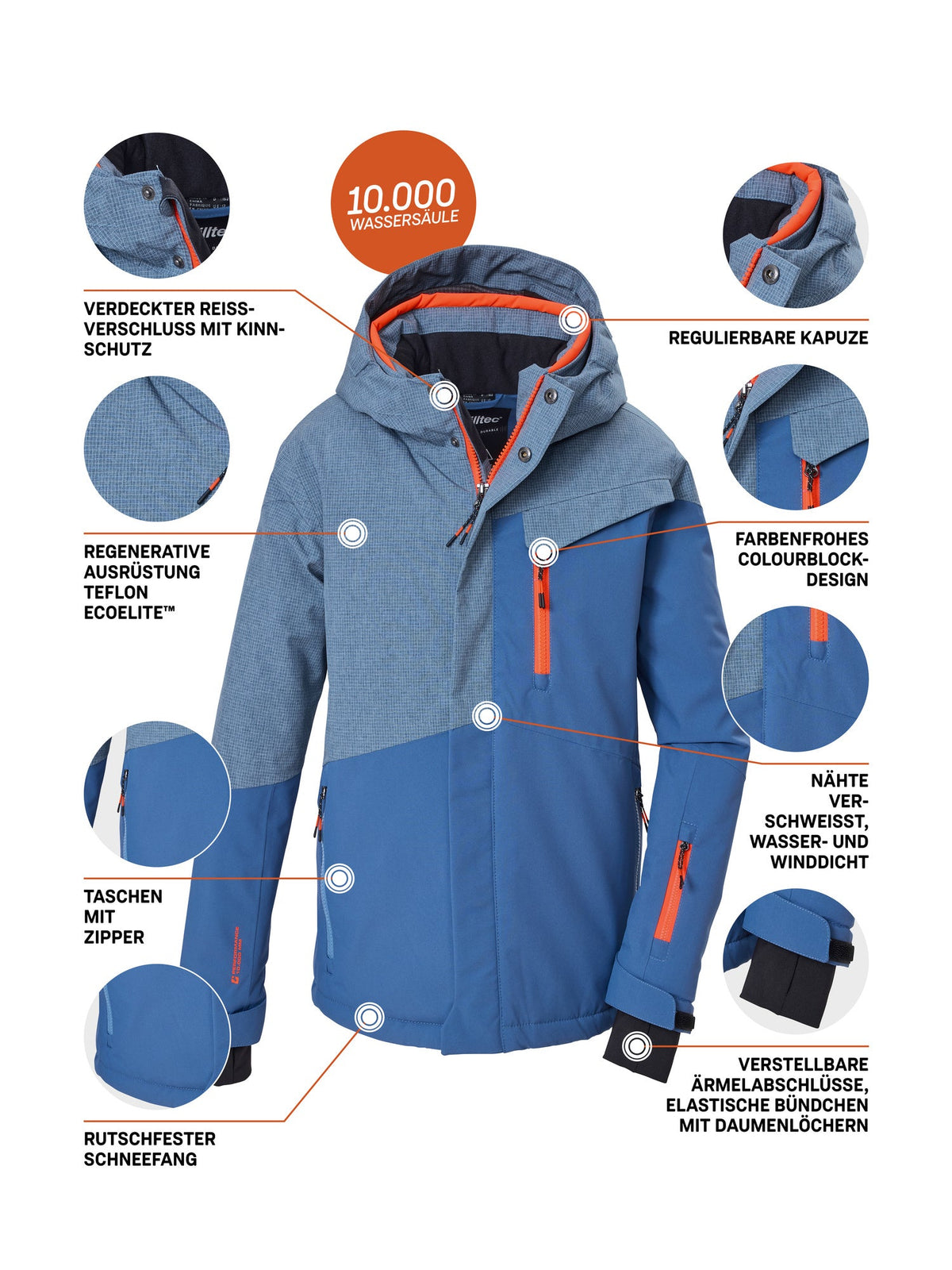 Boy's Ski jacket KSW 211 BYS SKI JCKT