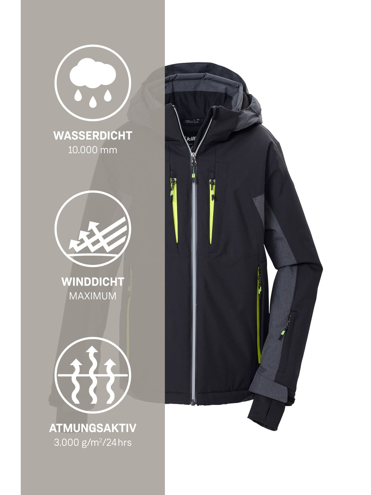 Boy's Ski jacket KSW 212 BYS SKI JCKT