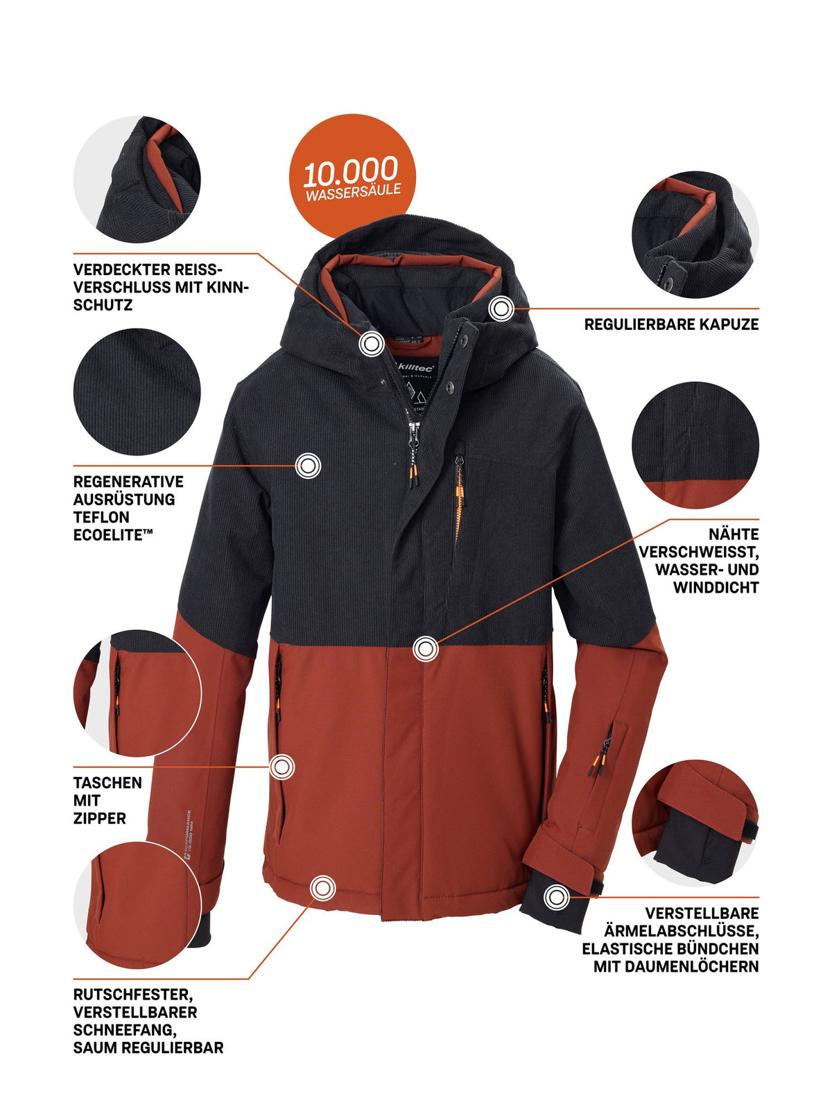 Boy's Ski jacket KSW 219 BYS SKI JCKT