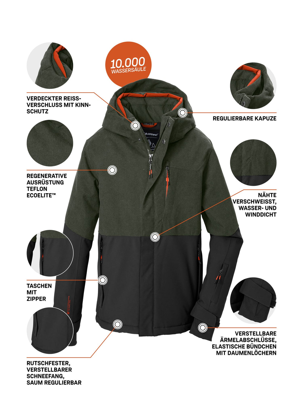 Boy's Ski jacket KSW 219 BYS SKI JCKT