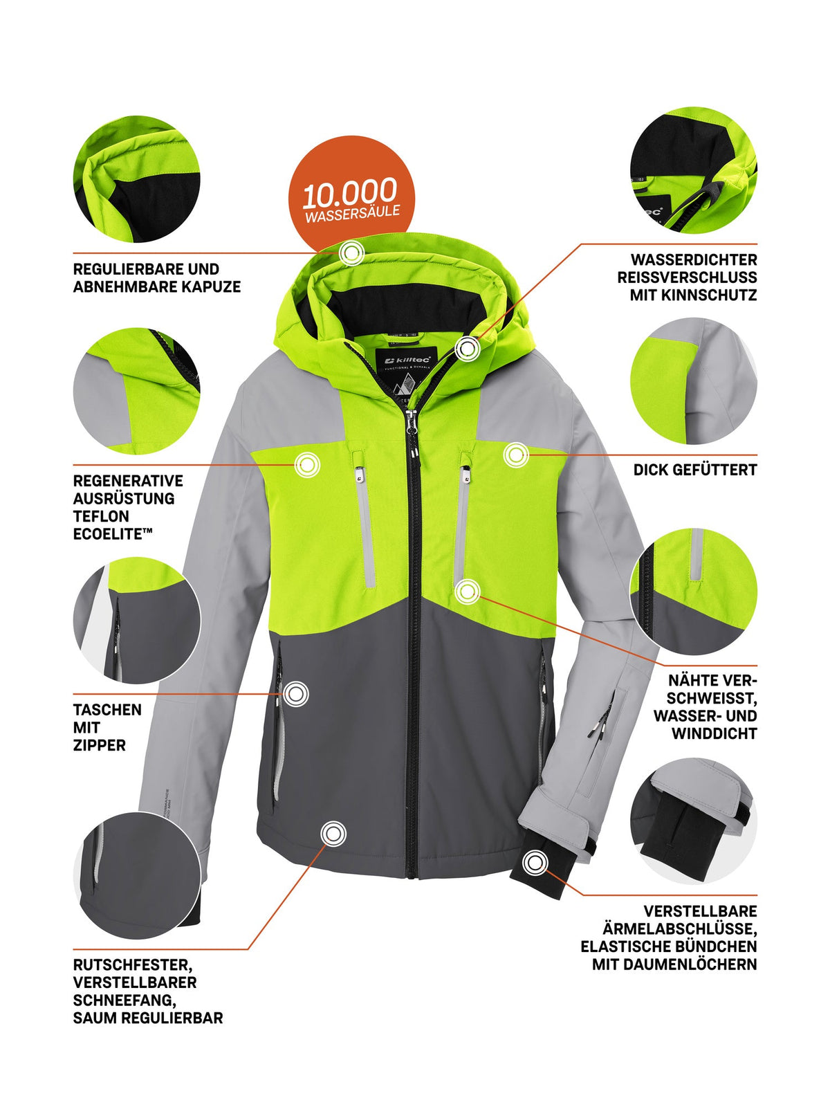 Boy's Ski jacket KSW 216 BYS SKI JCKT
