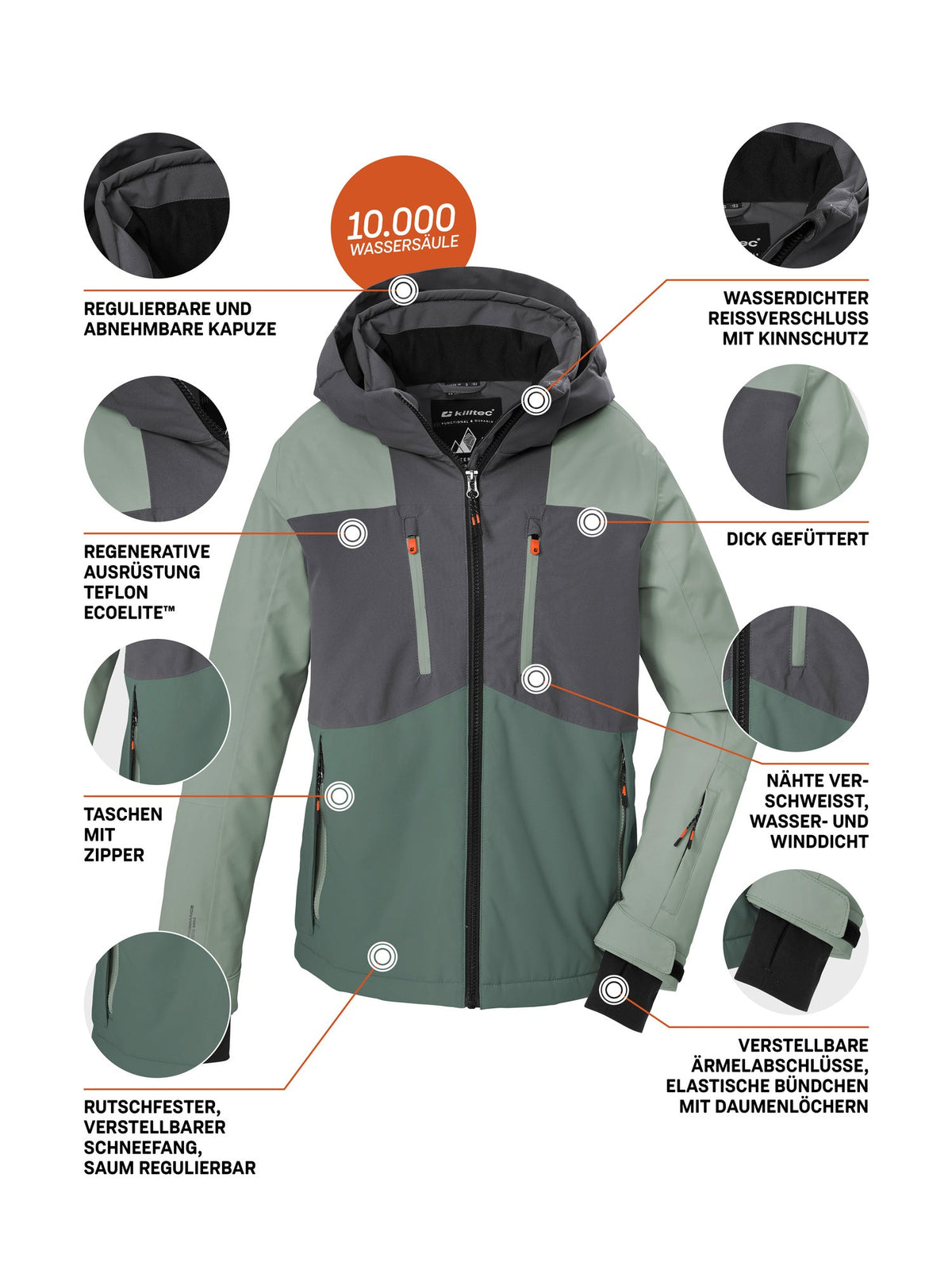 Boy's Ski jacket KSW 216 BYS SKI JCKT