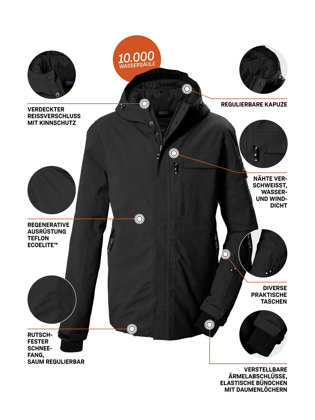 Men's Ski jacket KSW 78 MN SKI JCKT