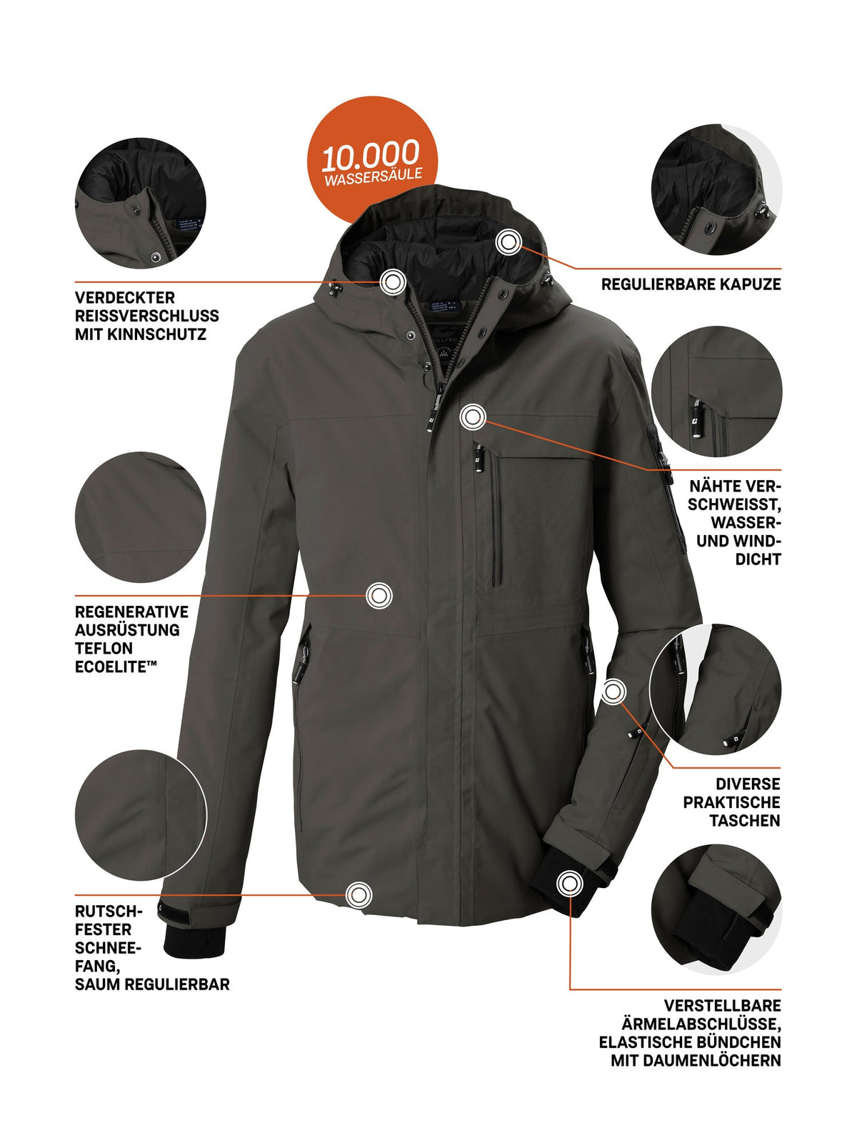 Men's Ski jacket KSW 78 MN SKI JCKT