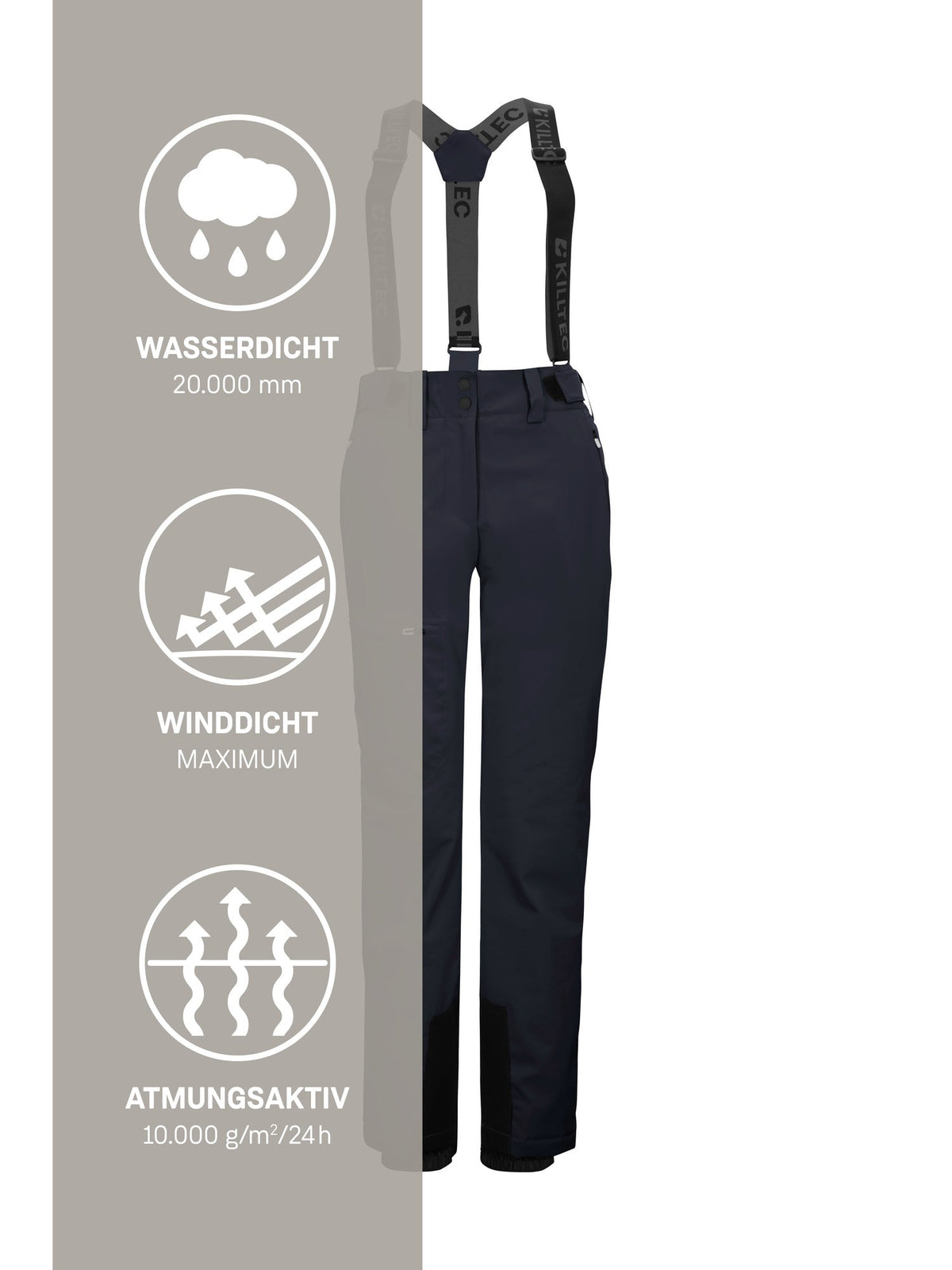 Women's Ski pants KSW 123 WMN SKI PNTS