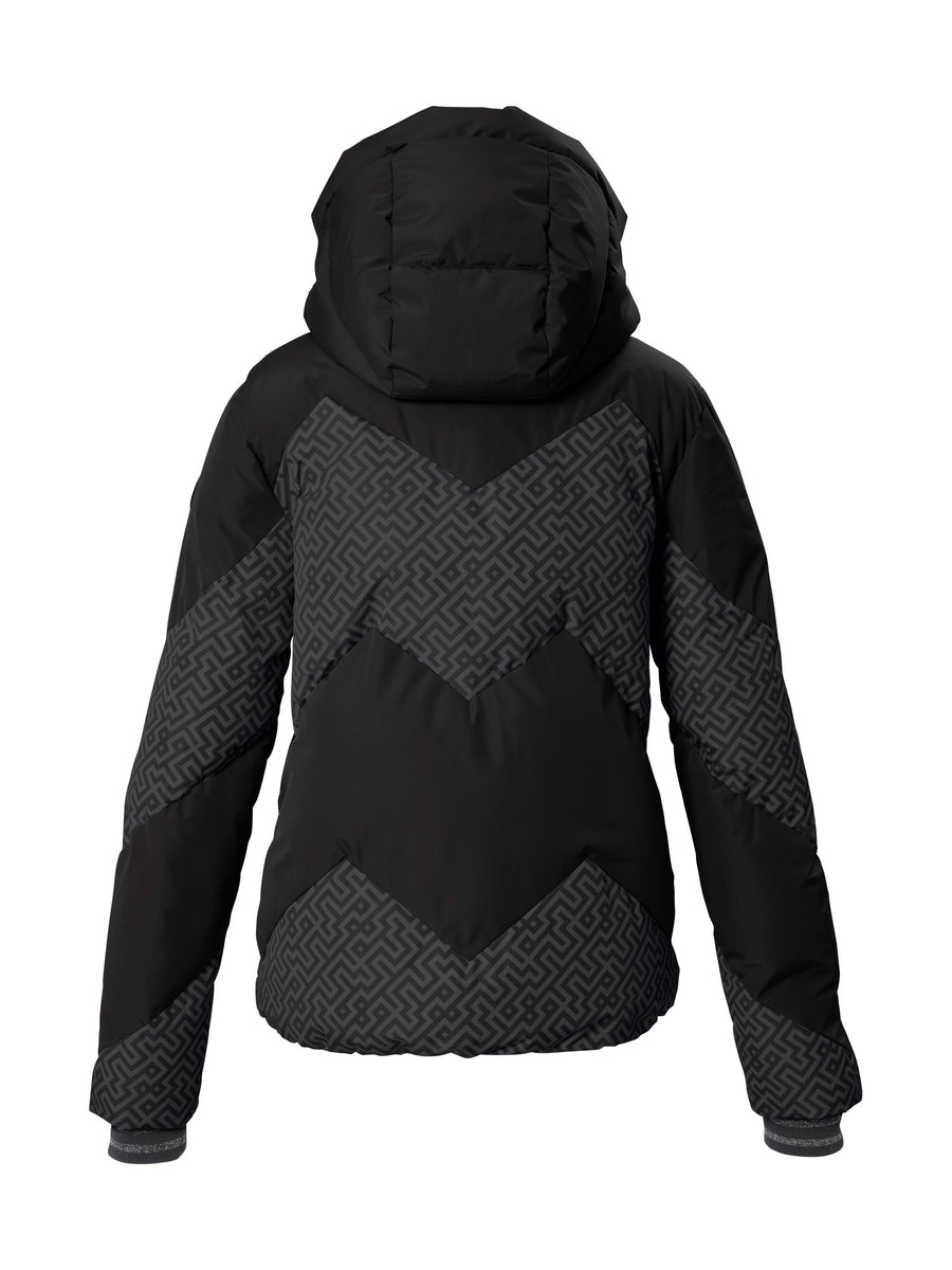 Women's Quilted ski jacket KSW 133 WMN SKI QLTD JCKT (GRAPHIC)
