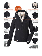 Women's Ski jacket KSW 135 WMN SKI JCKT