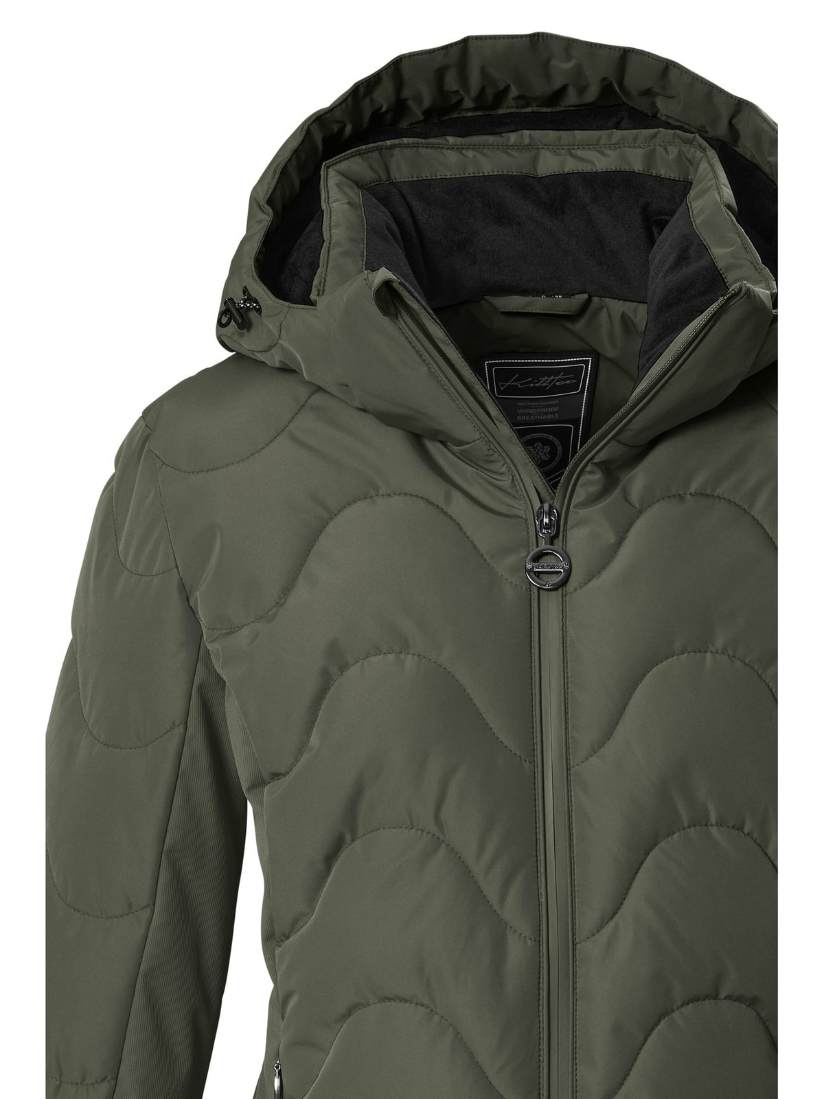 Women's Quilted ski jacket KSW 136 WMN SKI QLTD JCKT