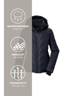 Women's Quilted ski jacket KSW 136 WMN SKI QLTD JCKT
