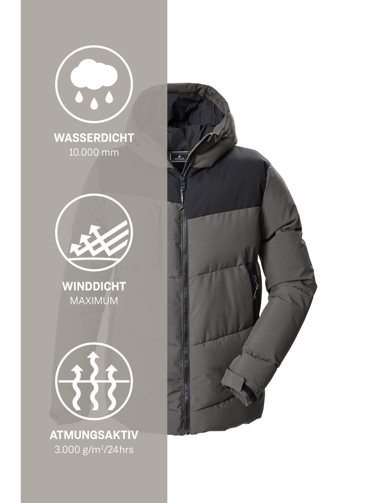 Men's Quilted jacket KOW 84 MN QLTD JCKT