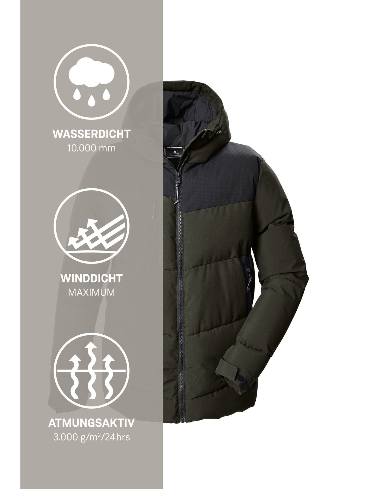Men's Quilted jacket KOW 84 MN QLTD JCKT