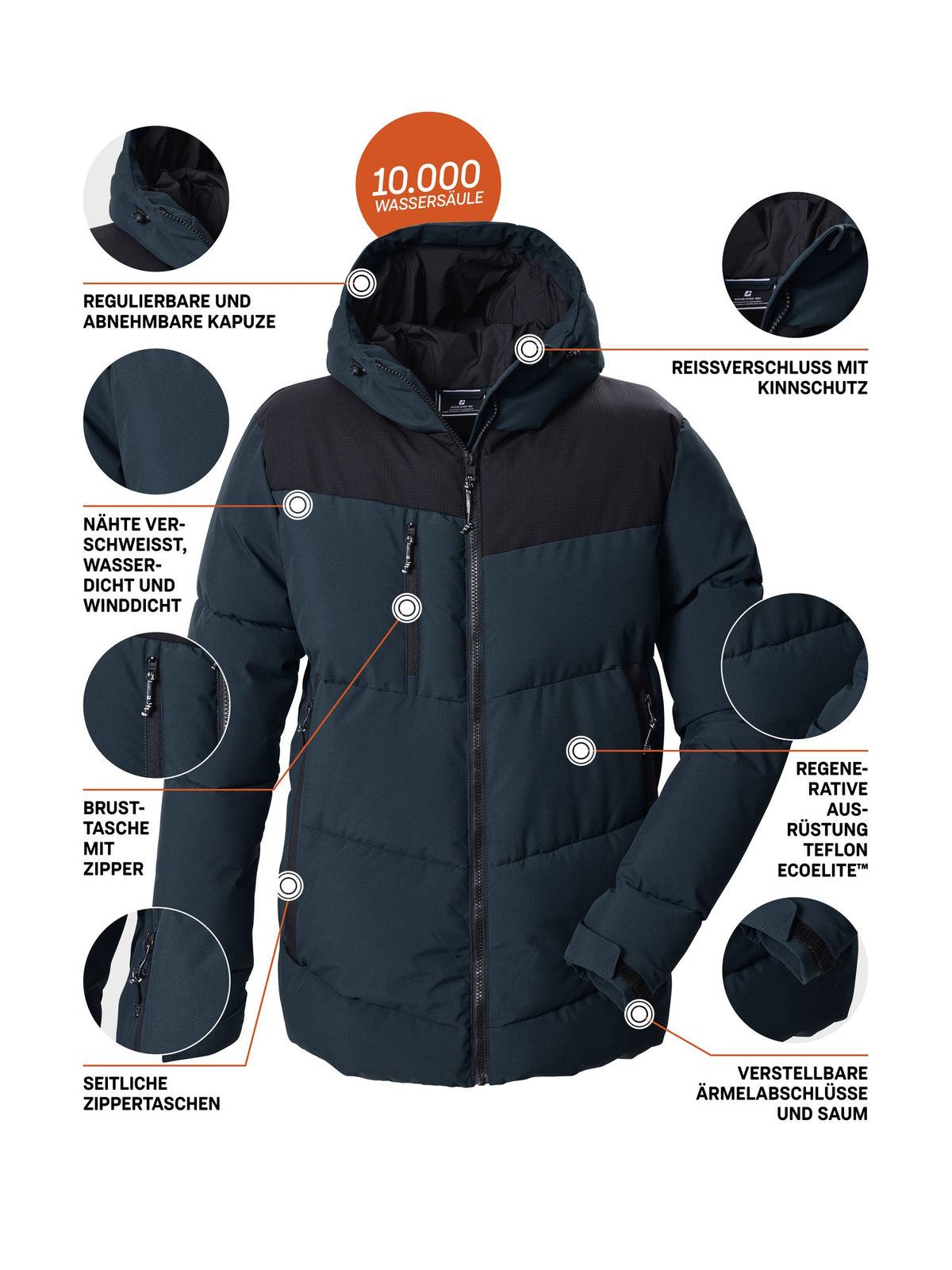 Men's Quilted jacket KOW 84 MN QLTD JCKT