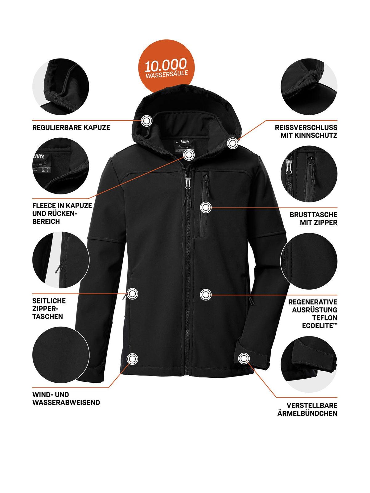 Men's Softshell jacket KOS 369 MN SFTSHLL JCKT