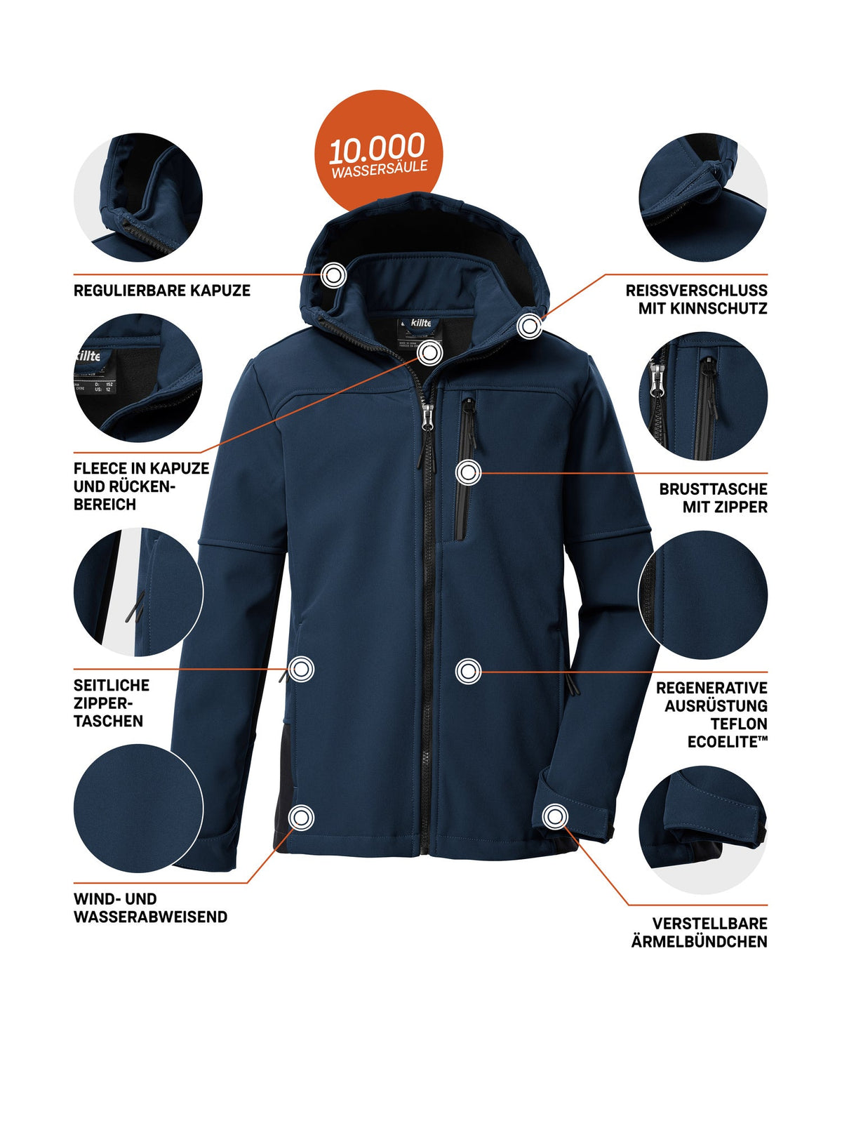 Men's Softshell jacket KOS 369 MN SFTSHLL JCKT
