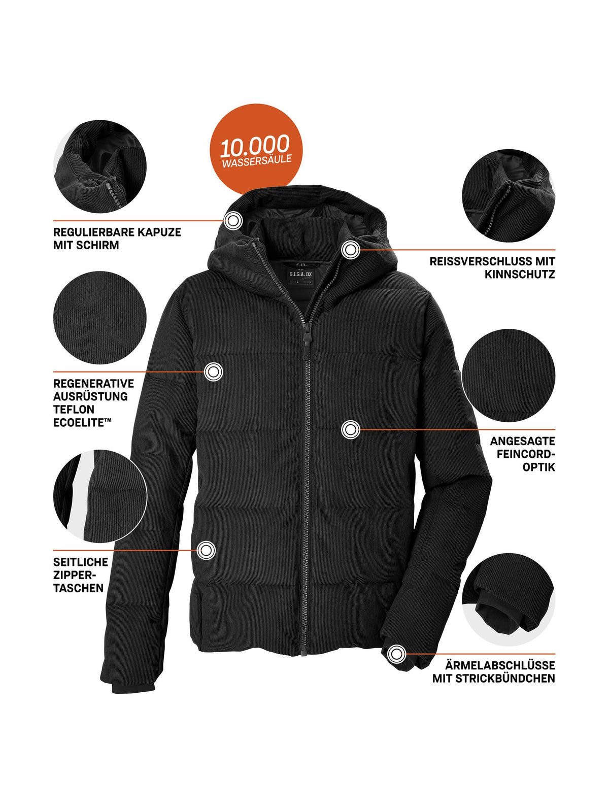 Men's Quilted jacket GW 47 MN QLTD JCKT