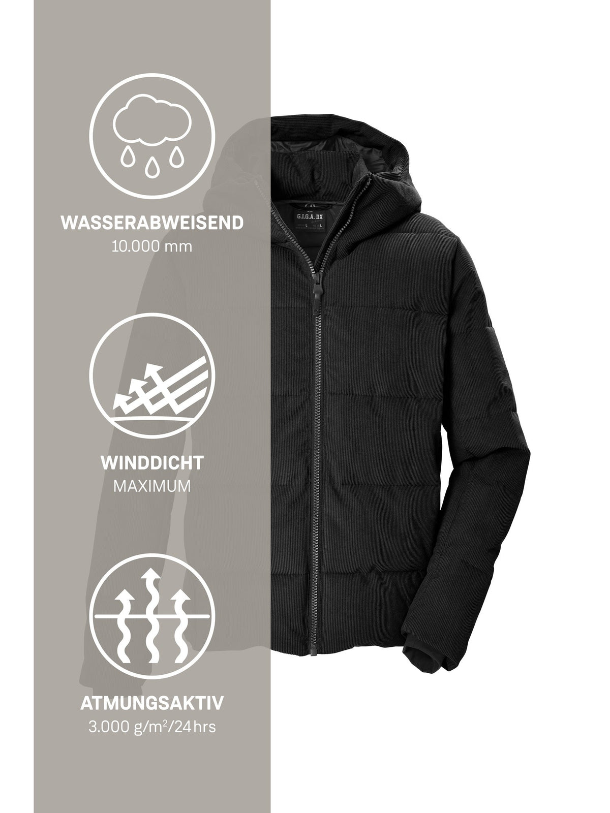 Men's Quilted jacket GW 47 MN QLTD JCKT