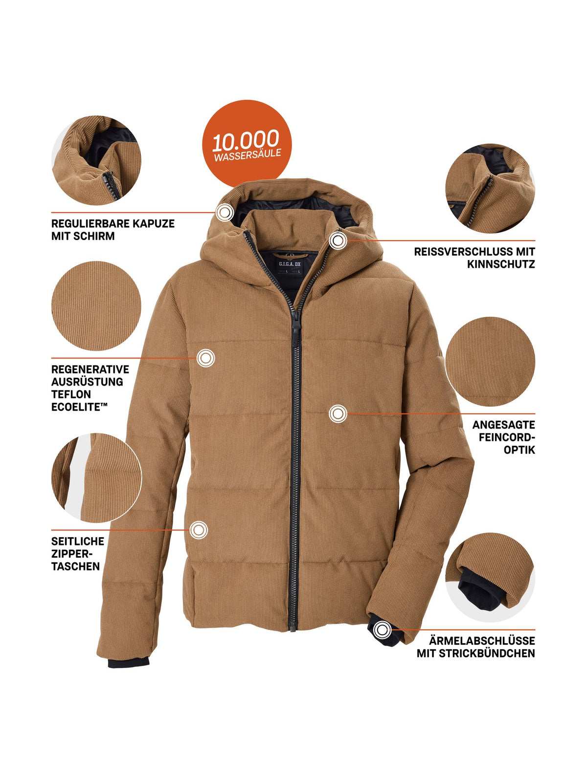 Men's Quilted jacket GW 47 MN QLTD JCKT