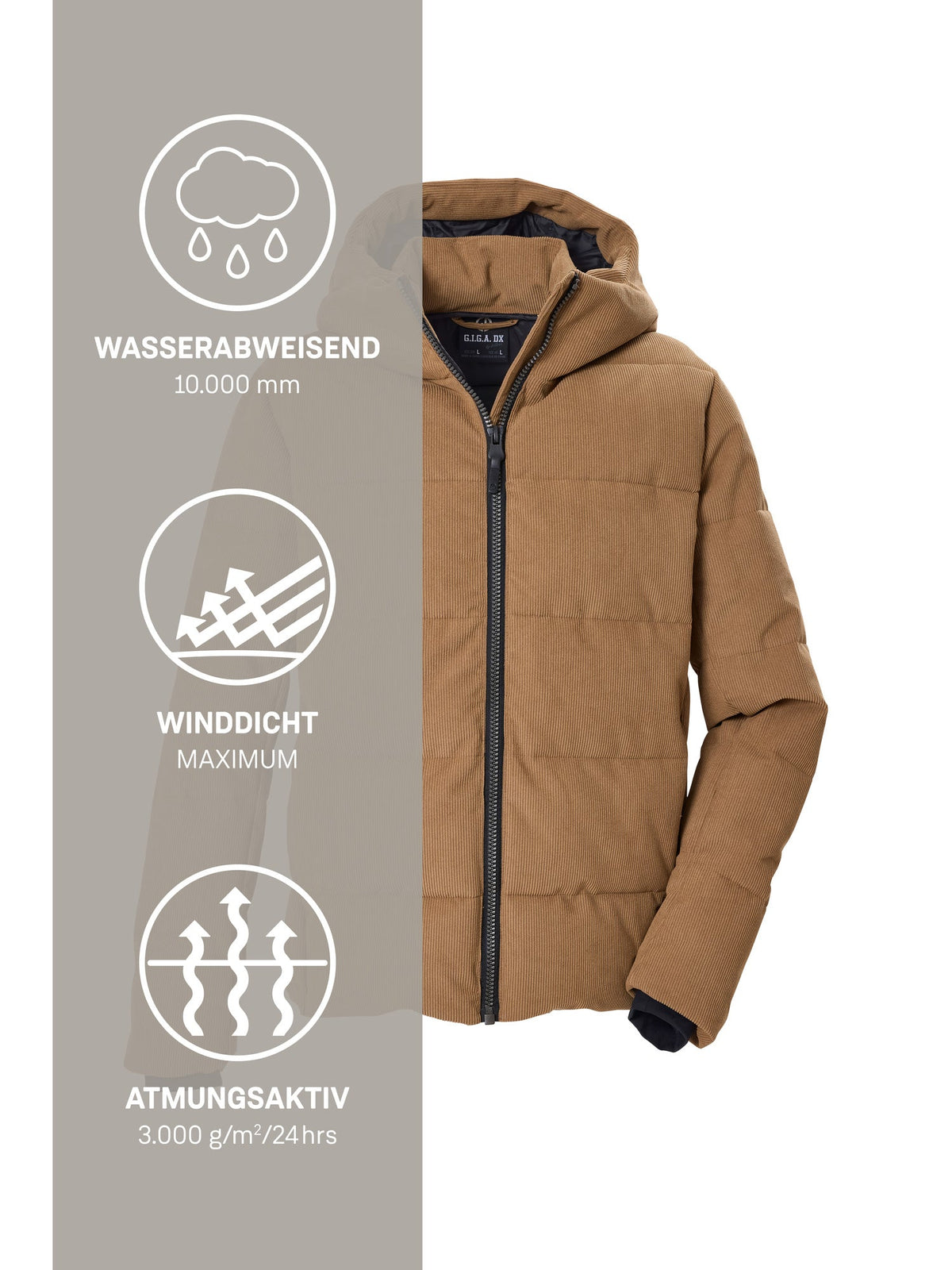 Men's Quilted jacket GW 47 MN QLTD JCKT