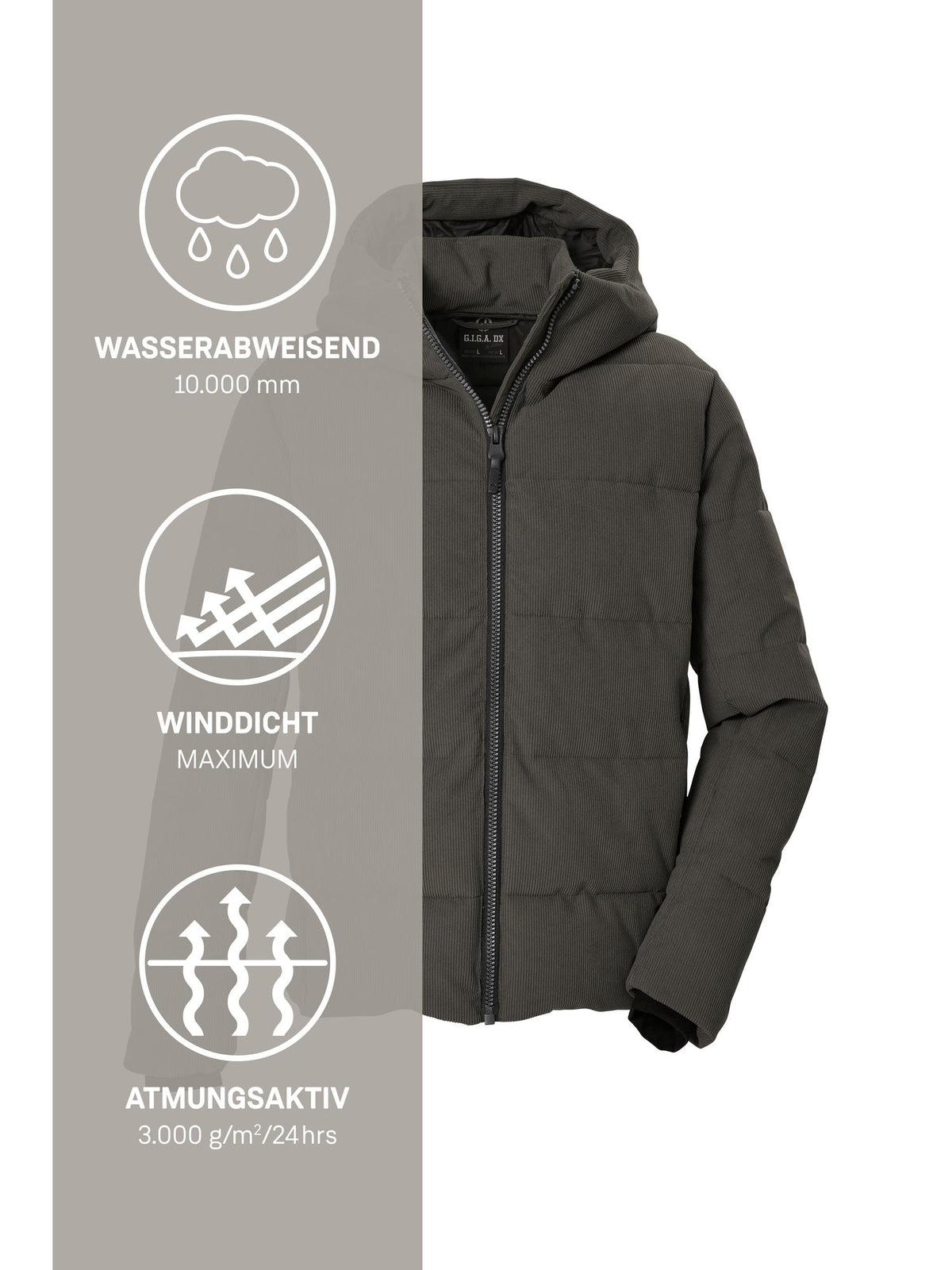 Men's Quilted jacket GW 47 MN QLTD JCKT