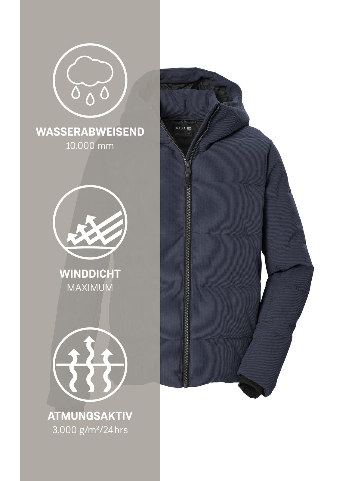 Men's Quilted jacket GW 47 MN QLTD JCKT