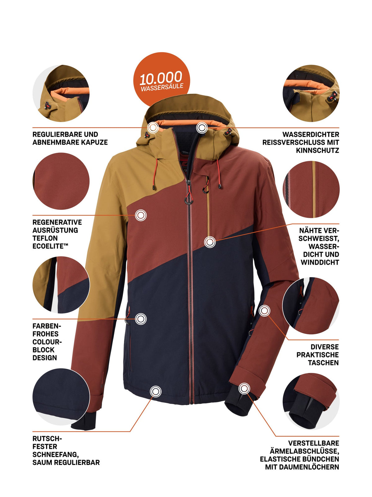 Men's Ski jacket KSW 89 MN SKI JCKT