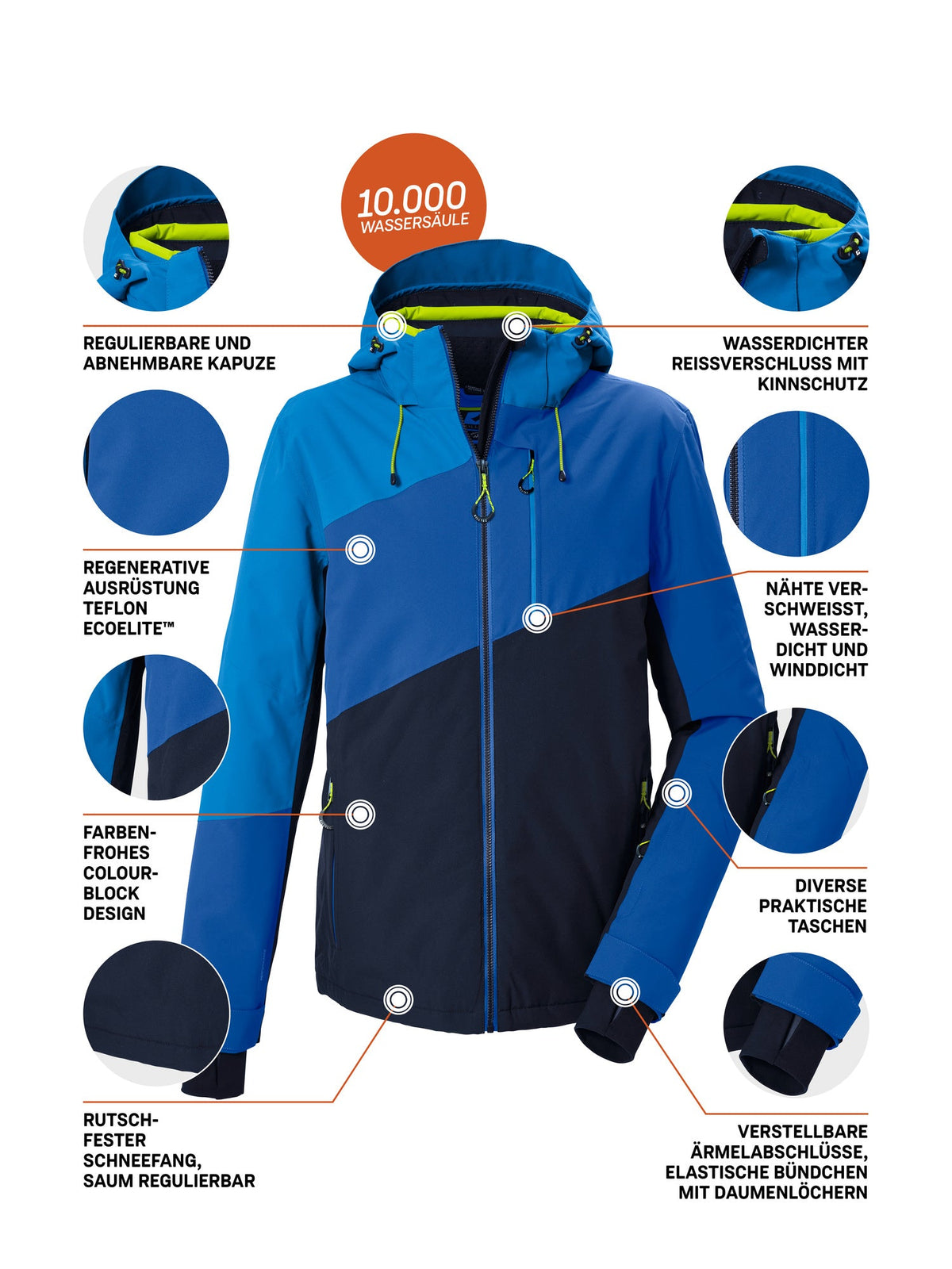 Men's Ski jacket KSW 89 MN SKI JCKT