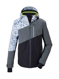 light grey (AOP)/black/steel
