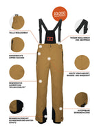 Men's Ski pants KSW 100 MN SKI PNTS