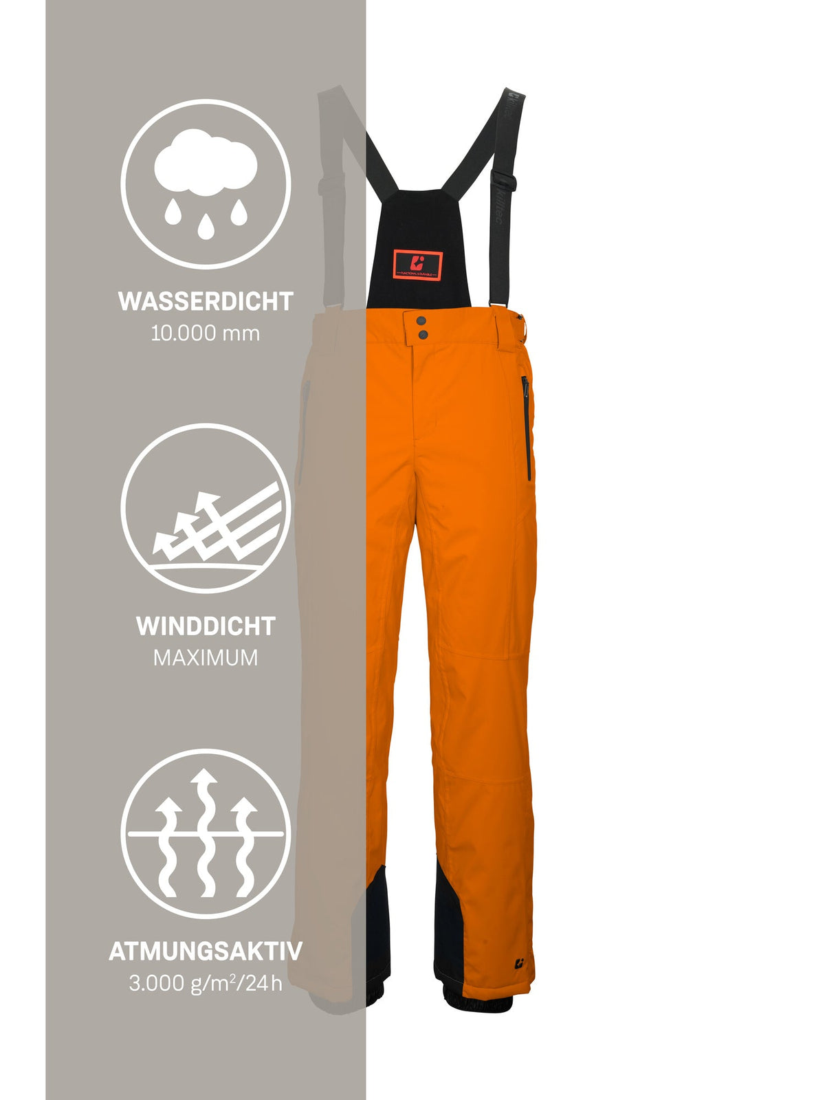 Men's Ski pants KSW 100 MN SKI PNTS