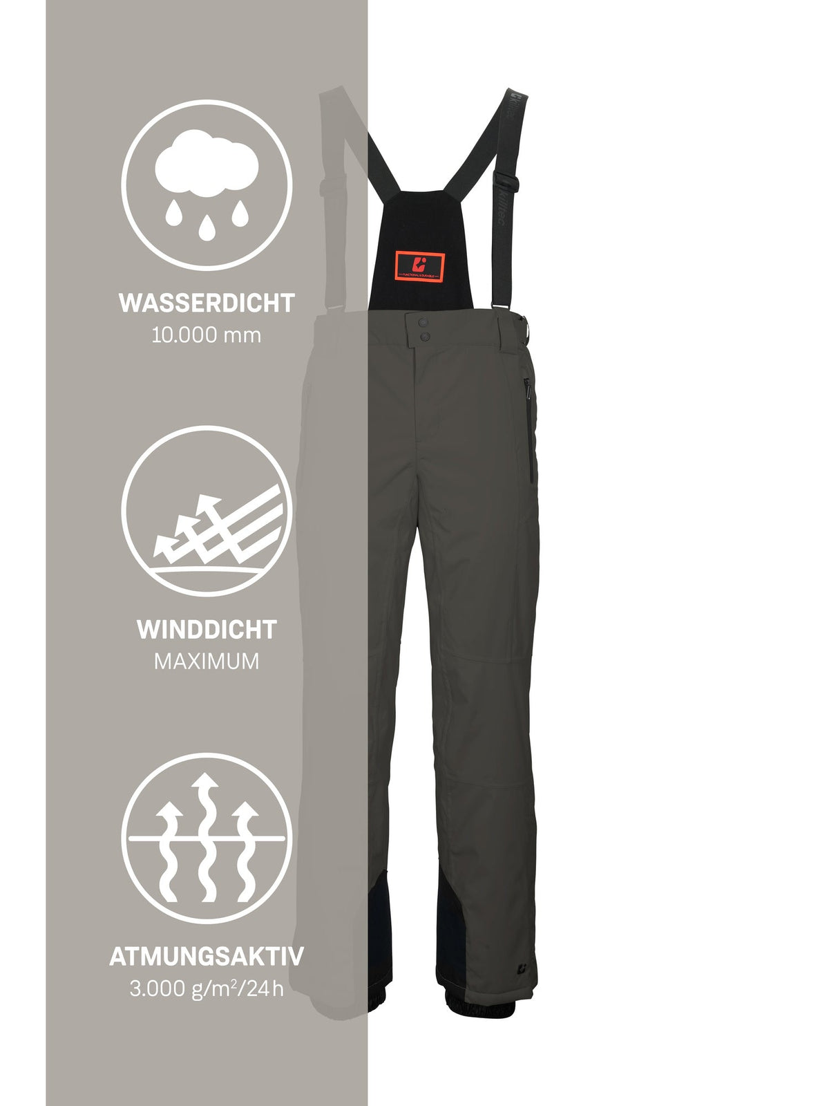 Men's Ski pants KSW 100 MN SKI PNTS