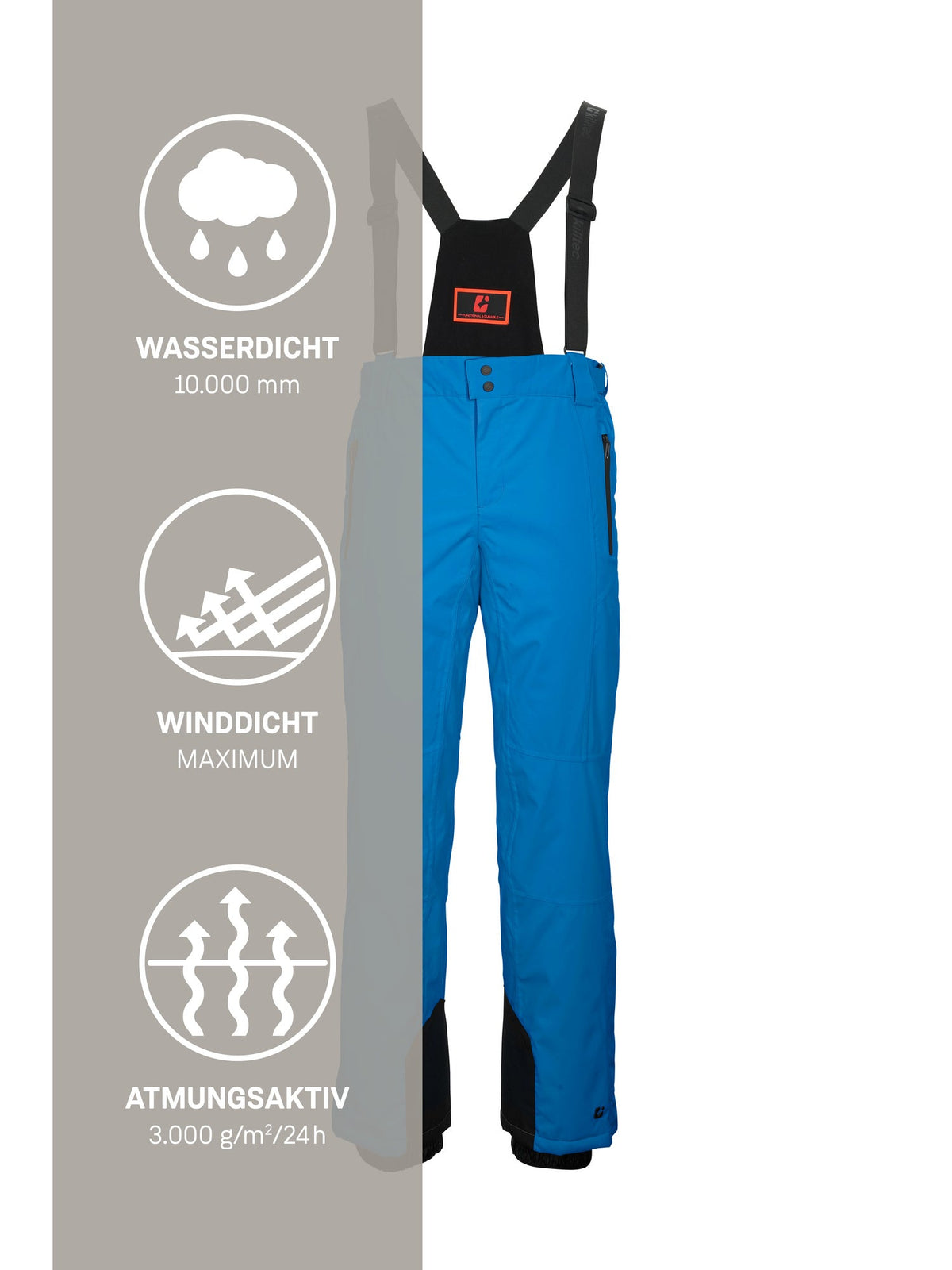 Men's Ski pants KSW 100 MN SKI PNTS