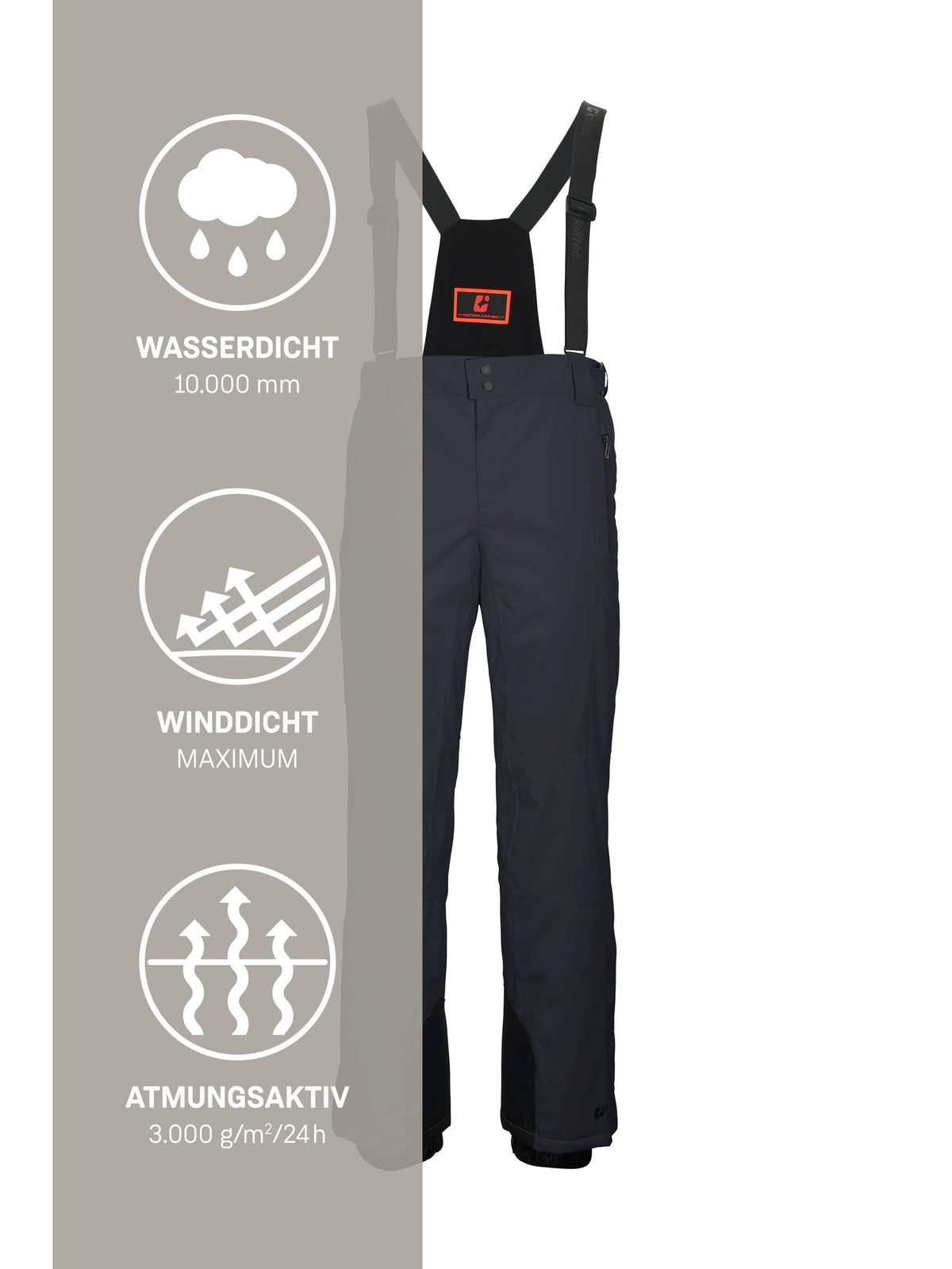 Men's Ski pants KSW 100 MN SKI PNTS