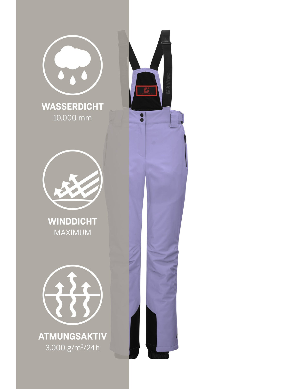 Women's Ski pants KSW 249 WMN SKI PNTS