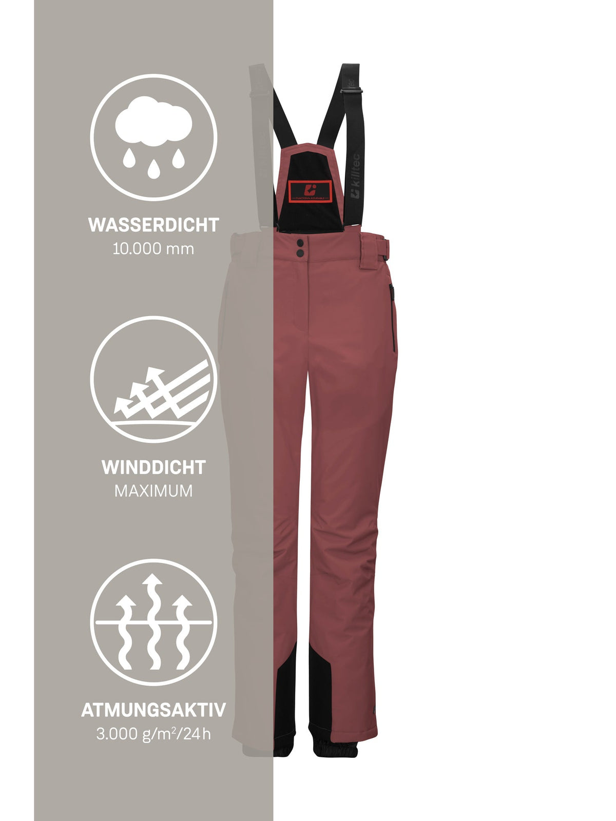 Women's Ski pants KSW 249 WMN SKI PNTS